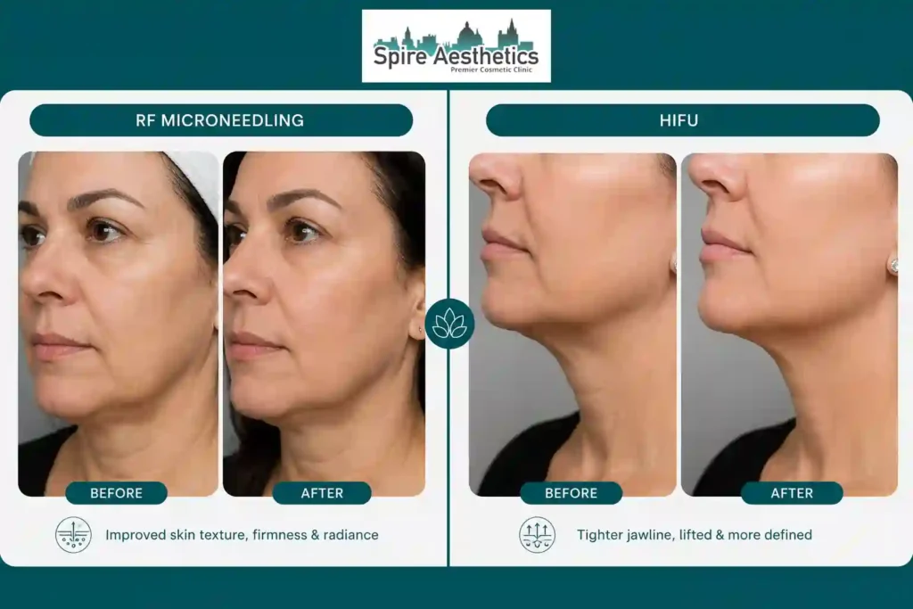 Can RF Microneedling and HIFU Be Combined Hockley?